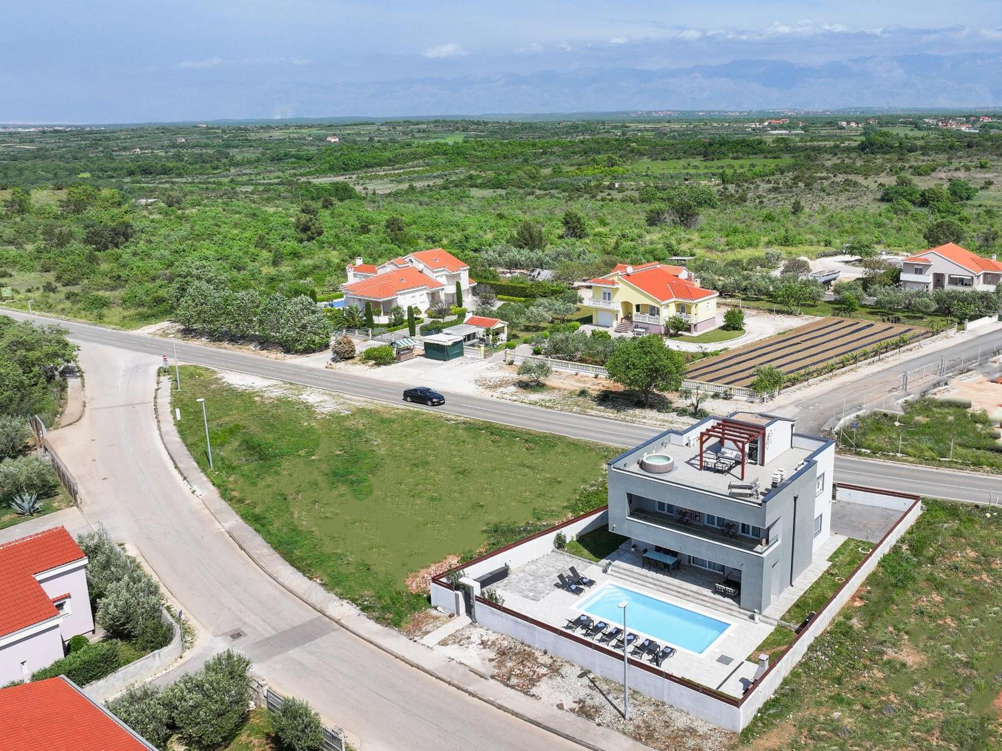 Villa Tia With Heated Pool & Jacuzzi Murvica  Экстерьер фото