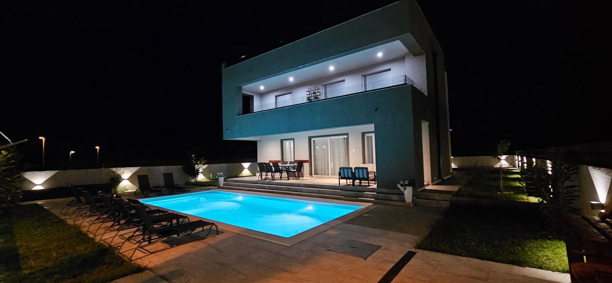 Villa Tia With Heated Pool & Jacuzzi Murvica  Экстерьер фото